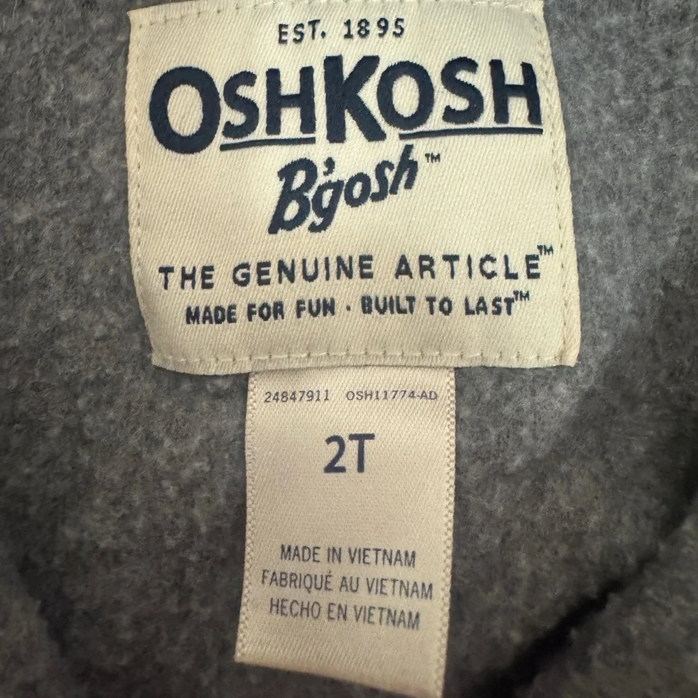 OshKosh Bgosh cozy gray